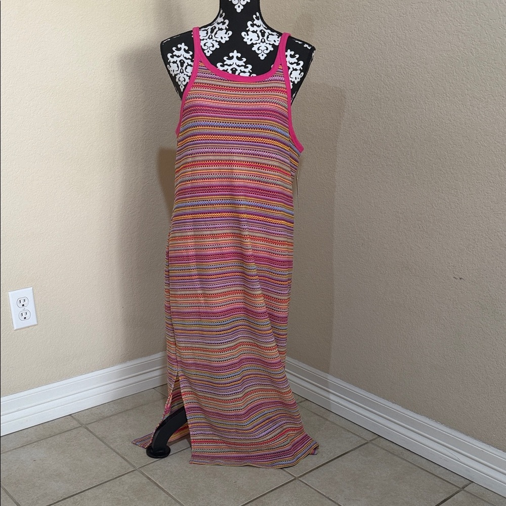 NOBO Colorful Striped Maxi Dress